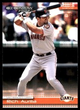 Rich Aurilia 2004 Donruss #369 Giants MLB READ FREE SHIPPING AutographDen