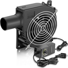 120mm x 32mm Small BBQ 12V Electric Blower Fan with Controller for Squirrel Cage