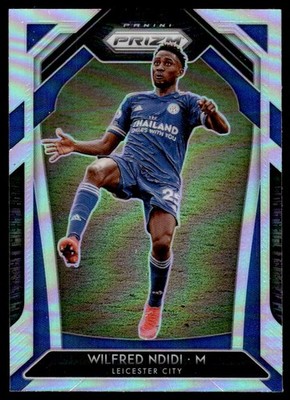 2020 Panini Prizm Premier League Silver Wilfred Ndidi Leicester City #128