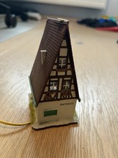 Wiad 1035 H0 Fachwerkhaus Altes Rathaus Aufgebaut SeltenOriginal mit Beleuchtung
