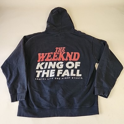 The Weeknd Collectors Rare King Of The Fall Tour T Hoodie Size L Super Rare