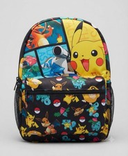 Brand New Pok mon Character Backpack   Pikachu, Eevee, Charizard  Friends