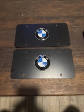 Bmw License Plate Raised Emblem Black 6 X 12 Good For Front Of Car Bmw License Plate Raised Emblem Black 6 X 12 Good For Front Of Car