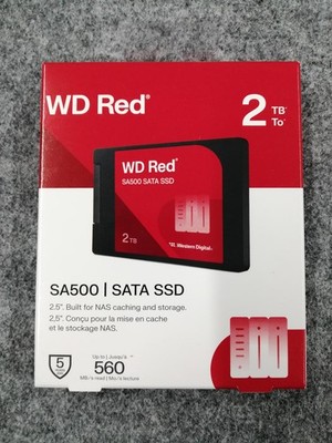 Western Digital WD Red SA500 2TB SATA SSD WDS200T2R0A-68CKB0 NAS Interne Fest...
