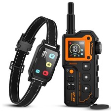Dog Training Collar, 3300FT Collar with Remote, IPX7 Black