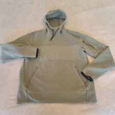 Old Navy Active Womens Small Green Pullover Sweatshirt Hoodie Activewear Fleece
