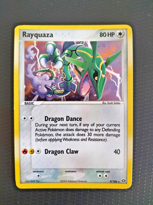 Rayquaza 9/106 Holo EX Emerald EX Smaragd ENG Englisch 2005