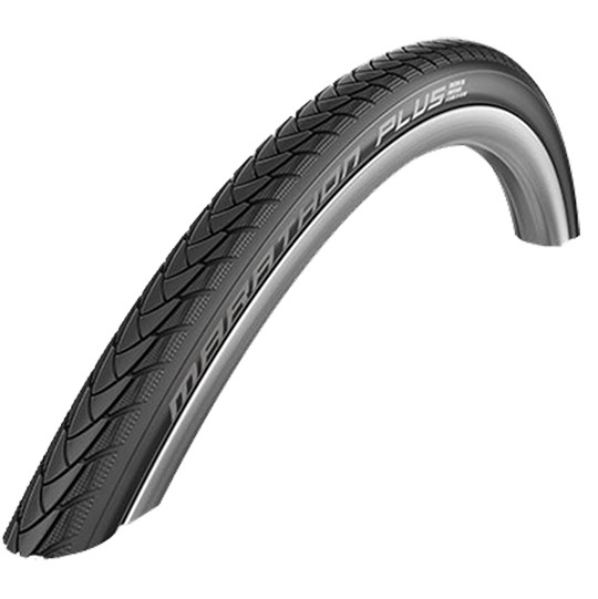 Pneu route 700 x 25 Schwalbe Marathon Plus noir tr 25-622 renfort latéral r