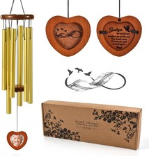 Sympathy Wind Chimes,32" Memorial Wind Chimes for Loss of Loved One, Sympathy Gr