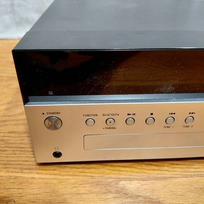 Sony CMT-SBT100 Bluetooth Micro Music System - Black/Gray for sale