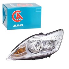 ALKAR H1 H7 SCHEINWERFER +LWR-MOTOR CHROM RECHTS passend für FORD FOCUS | 274240