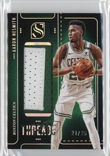 2024-25 Panini Silhouette Threads Holo Silver /25 Aaron Nesmith #THR-NES 0i53