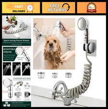 Water-Saving Sink Faucet Sprayer Attachment for Pets Hair Rinsing Showerhead