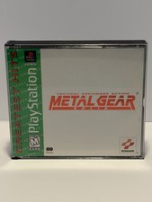 Metal Gear Solid Greatest Hits PS1 PlayStation Konami Tactical Tested