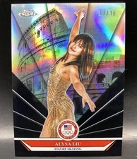 2026 Topps Chrome Winter Olympics Buongiorno Alysa Liu Black Refractor 10/10