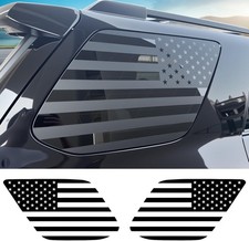 2x American Flag Sticker Rear Side Window Decals For 2010-24 Toyota 4runner 5th