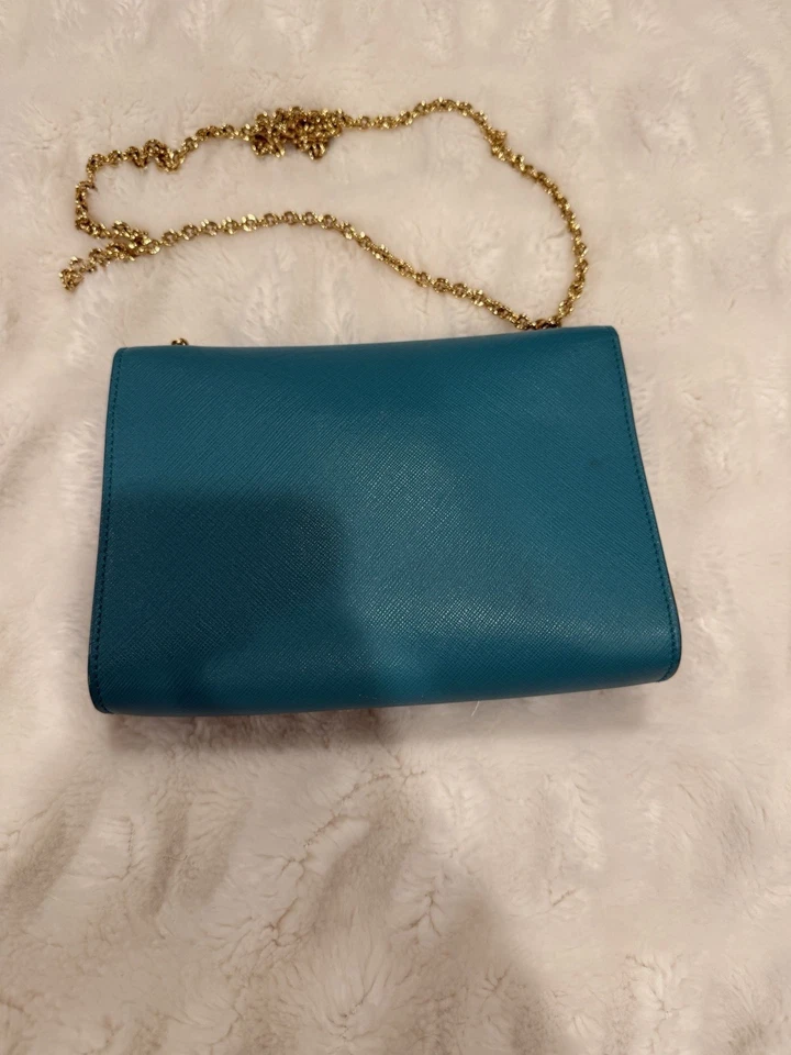 Salvatore Ferragamo Clutch Turquoise - Image 3 of 4