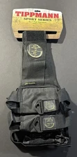 Tippmann Sport Series Black 4-Pod Paintball Harness Fits 28"-46" Waist NEW
