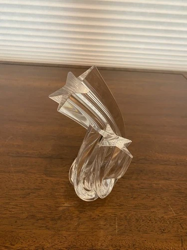 BEAUTIFUL STEUBEN Crystal STAR STREAM By NEIL COHEN Figure/Sculpture SIGNED 6"H