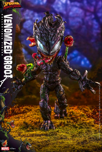 Hot Toys TMS 027 Spider-Man: Maximum Venom Venomized Groot 1:1 usado raro Japón - Imagen 15 de 17