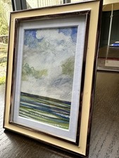 Original Artwork Seascape Watercolour Painting  Cornish Artist watercolour paper