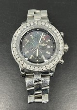 BREITLING A13370 SUPER AVENGER MOTHER OF PEARL WRIST WATCH (MVP035522)