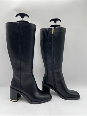 NWOB BCBGeneration Women's Banta Boots Black 7.5M/38