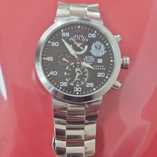 Royal Elite Aqua Master Chronograph Wristwatc...
