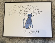 So Happy, c.1958 framed picture  by Andy Warhol