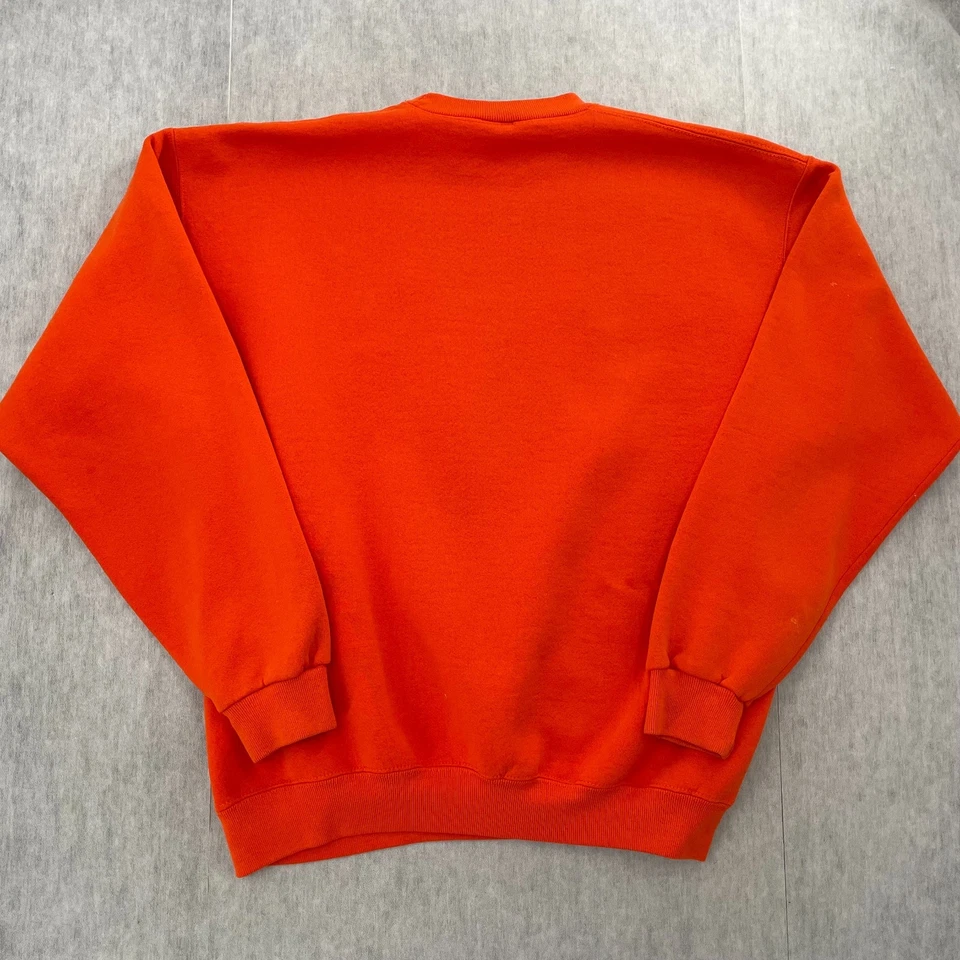DE COLECCIÓN Suéter Siracusa Adulto XL Naranja Pullover Sudadera Logo EE. UU. Hombres Años 80 Foto 2 de 4