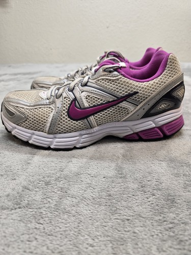 Nike Air Citius+ 2 Sneakers Womens 8 Running White/Gray/Purple 366421-151 - Picture 6 of 18