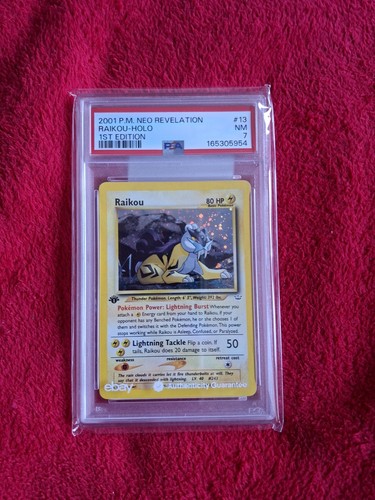 Raikou (1st Edition) graded PSA 7 for sale on eBay