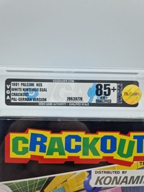 Crackout - VGA 85+ - Nintendo NES - PAL B - OVP - Konami