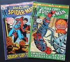 The Amazing Spider-Man vol 1 #106 & #107 Mar-Apr 1972, two bronze age Marvel...