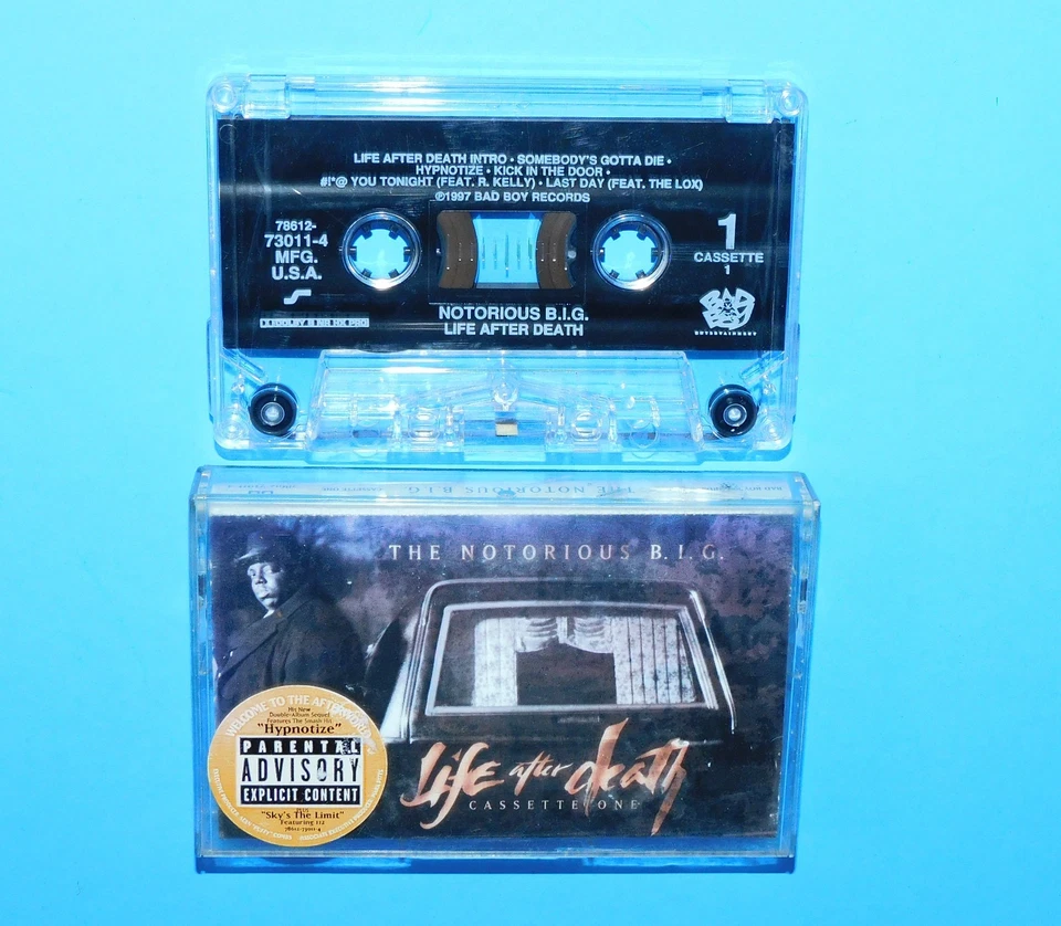 THE NOTORIOUS B.I.G. -LIFE AFTER DEATH---TAPE 1 OF 2---1997 BAD BOY RECORDS - Image 4 of 4