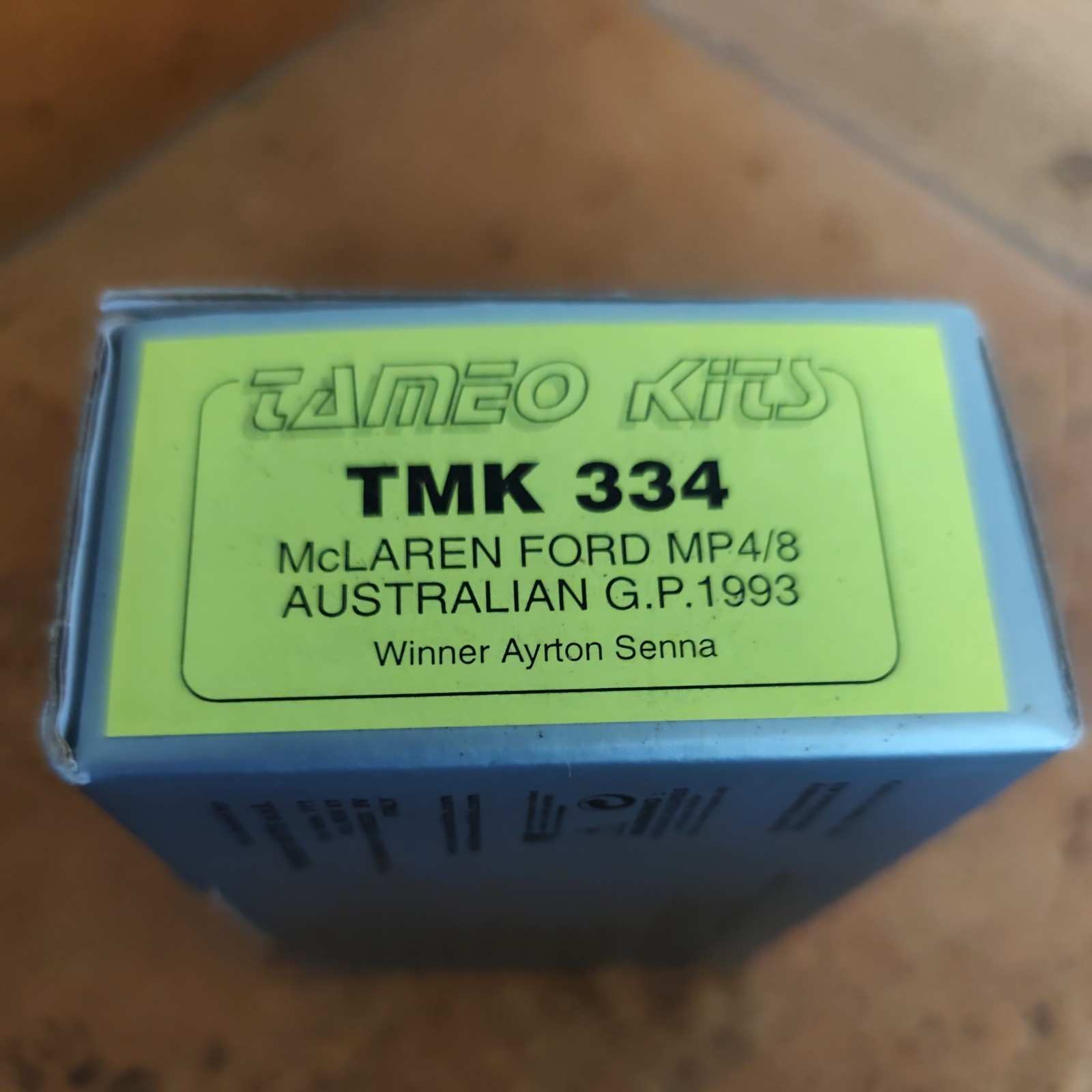 1/43 KIT TAMEO MCLAREN FORD MP4/8 AUSTRALIA 1993 SENNA