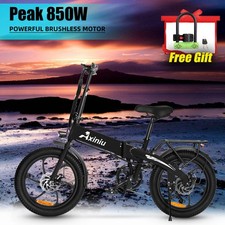 850W 36V 20'' E-Bike Folding Electric Bike Motor City Bicycle Commuter Ebike