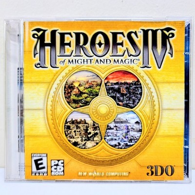 Heroes of Might and Magic IV (PC CD-ROM, 2002) 2-Disc Game by 3DO