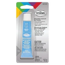 Testors Non-Toxic Plastic Cement - 5/8oz. Tube - Replaces 3523 - #281220