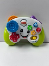 Fisher Price Laugh Learn Game Controller Baby Lights Numbers Shapes Sounds