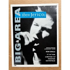 THEN JERICO BIG AREA MEMORABILIA original music press advert from 1989 - these v