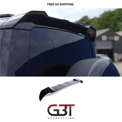 GBT-AUTOSTYLING SPOILER TETTO POSTERIORE PER LAND ROVER DEFENDER 90 110 130 L663 2020+ ALA NERO LUCIDO