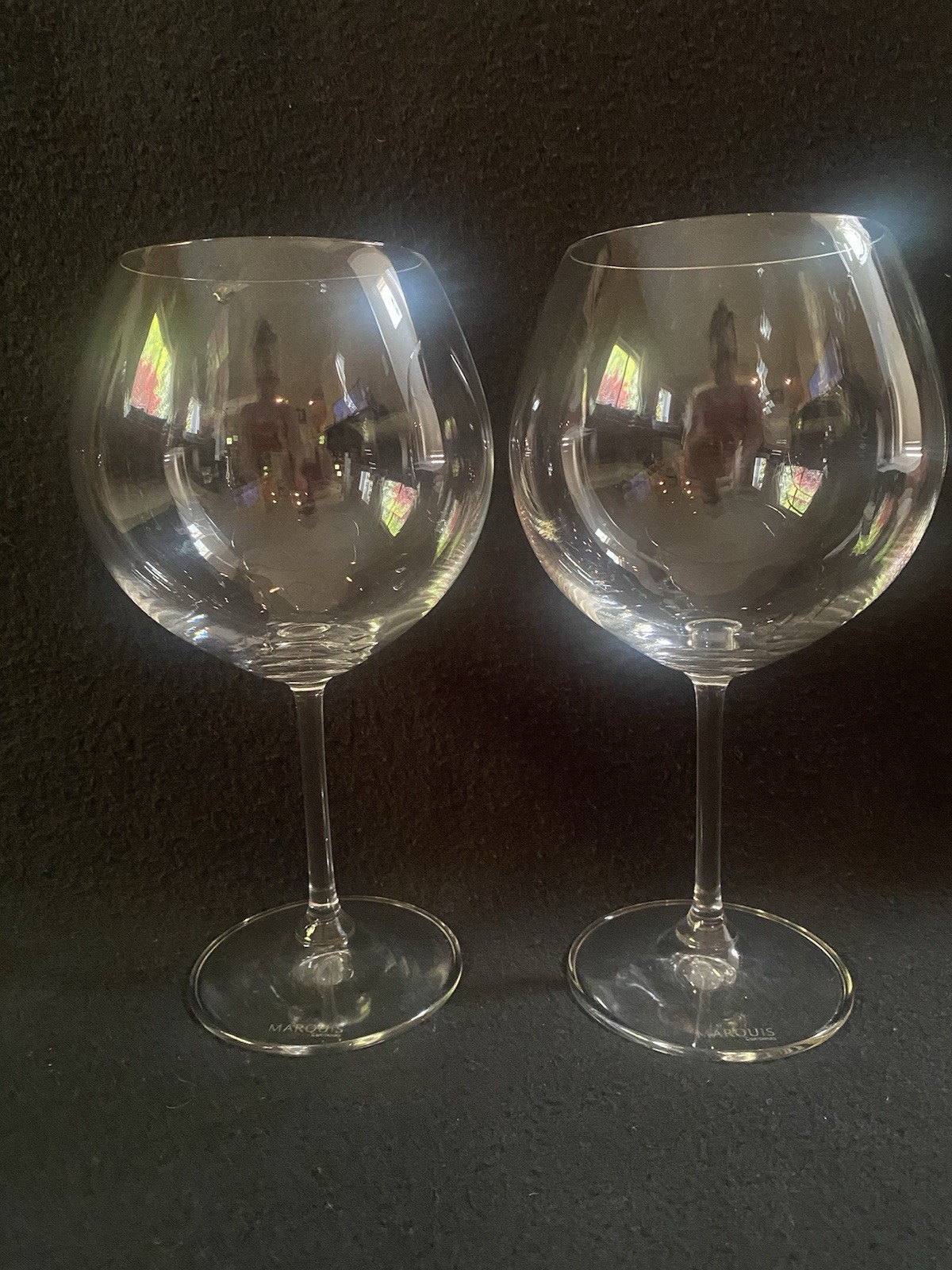 Waterford Marquis Crystal 2-Piece 8.75 Balloon Wine Glass Set Discontinued