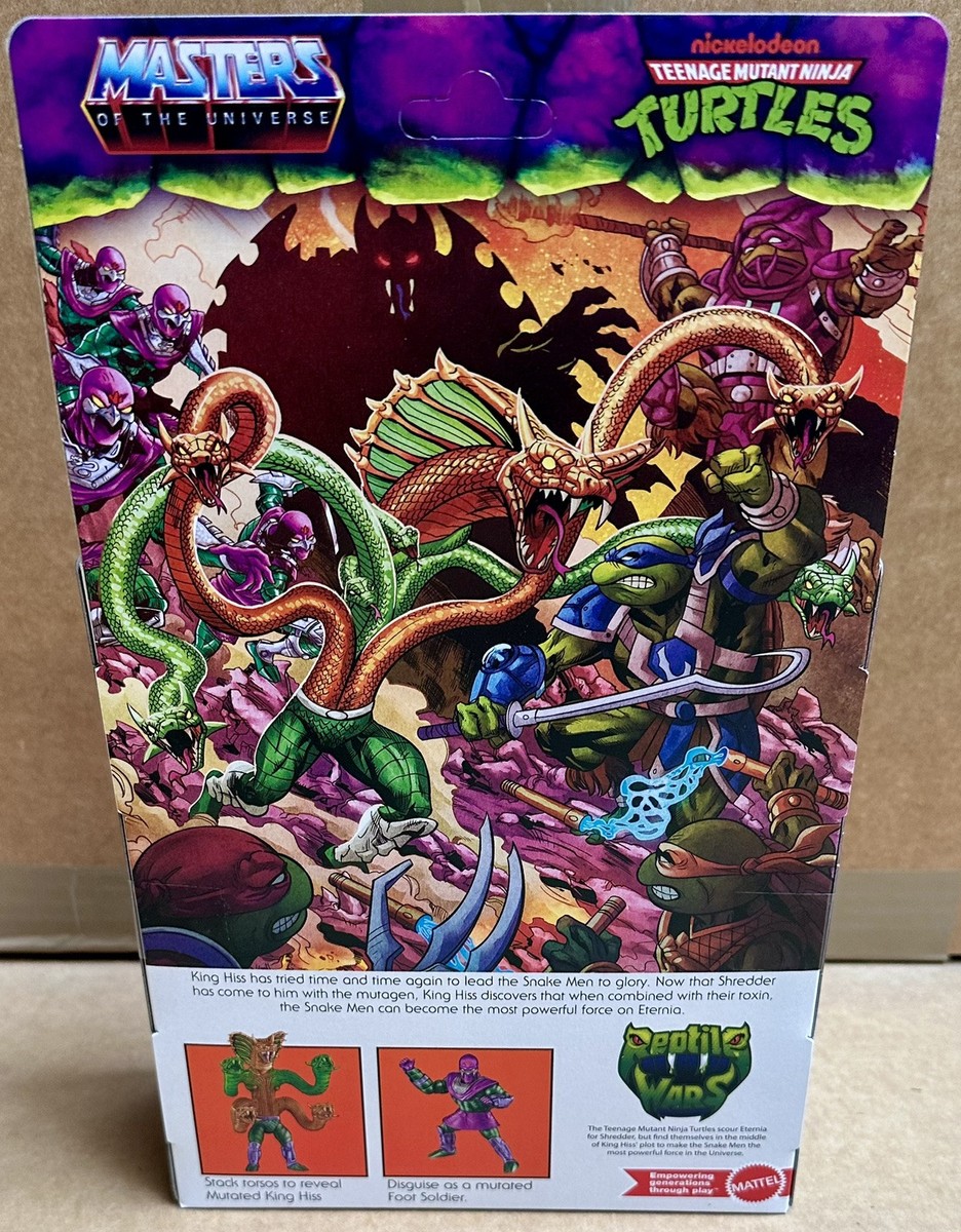 MOTU Origins Turtles of Grayskull KING HISS FOOT SOLDIER