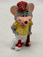 Vintage 1994 Showbiz Pizza Chuck E Cheese Baseball Loose 2.5" PVC Figure