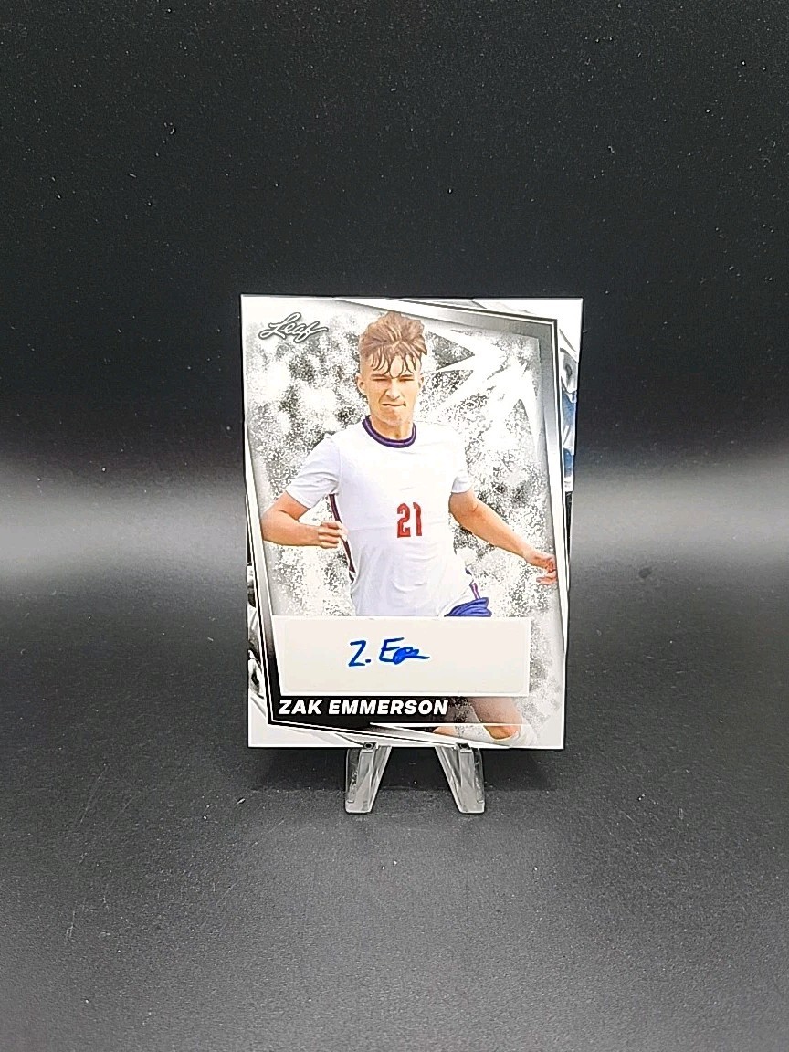 2024 Leaf Soccer Autograph Zak Emerson #BA-ZE1 Soccer Card | eBay