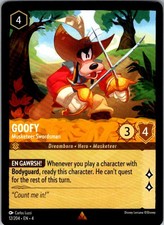 Goofy - Musketeer Swordsman Ursula's Return 12/204 Rare Lorcana Near Mint