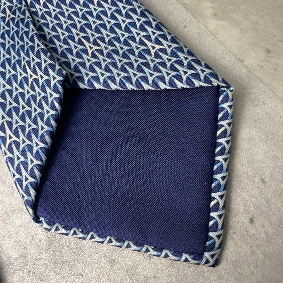 Excellent Condition HERMES Triangle Pattern Myste… - image 7