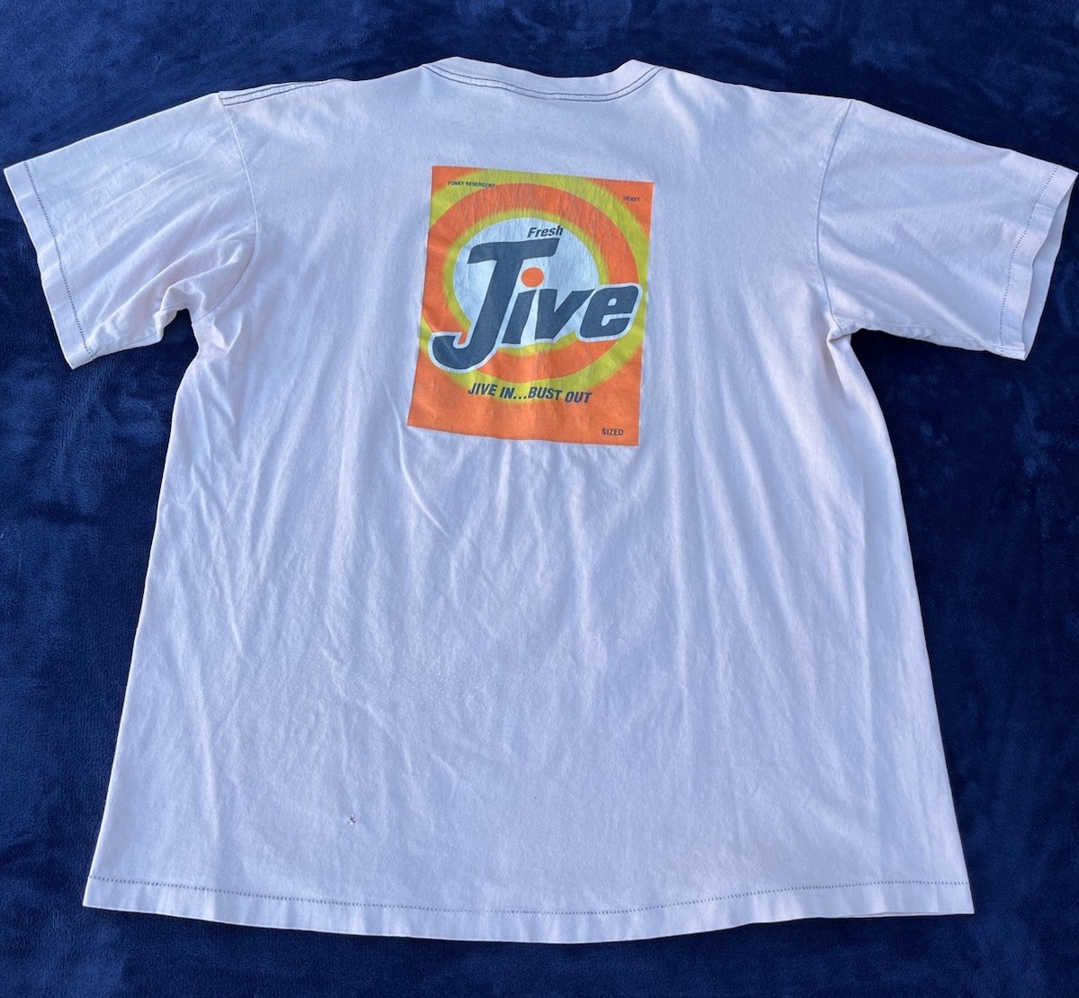 Vintage 90s Fresh Jive Tide T Shirt Size XL Rave Skate | eBay