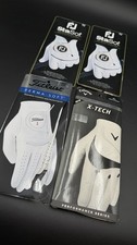 Lot of 4 Men's Golf Gloves FootJoy Titleist Callaway Right Hand